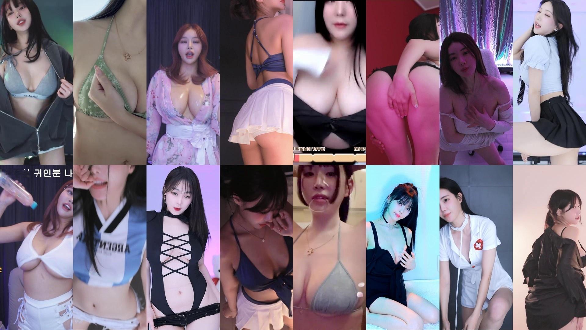 AfreecaTv韩国BJ 2025年3月30日录制舞蹈合集超劲爆