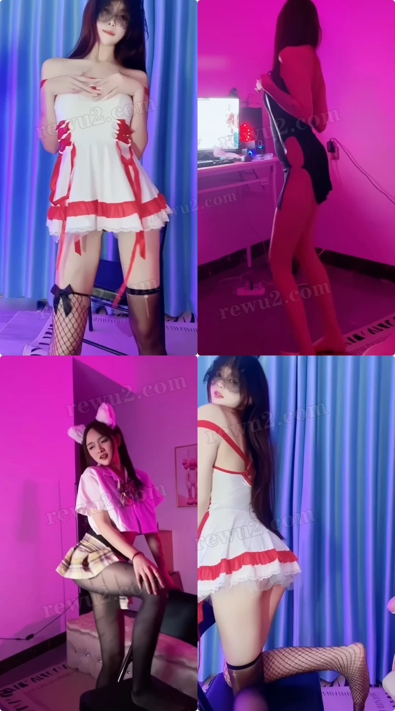 【快手主播】小艾BABY 无水 （3v/198m）素材分享
