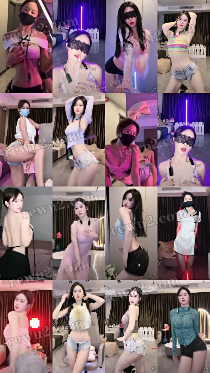 【抖音主播】奈奈落 粉丝跳舞福利（17V1.75G）超劲爆