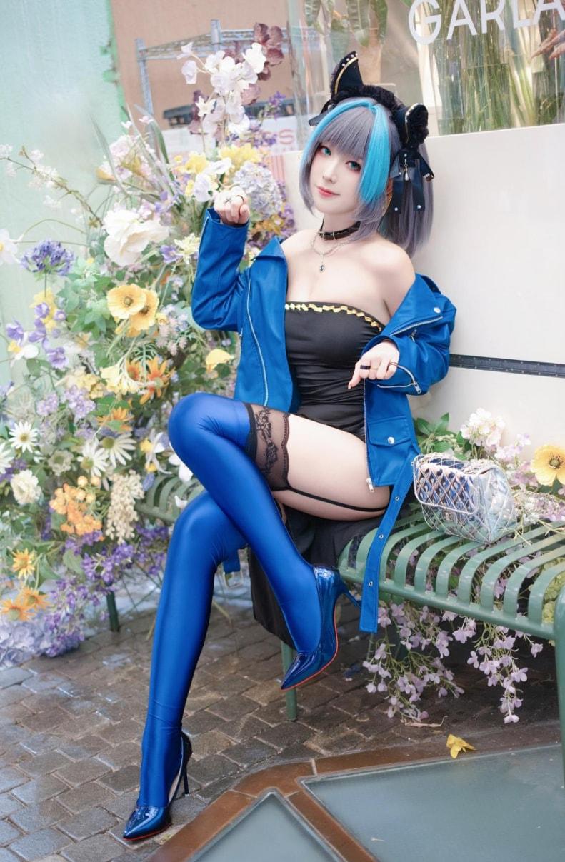 封疆疆v 碧蓝航线-柴郡常服-最佳作品
