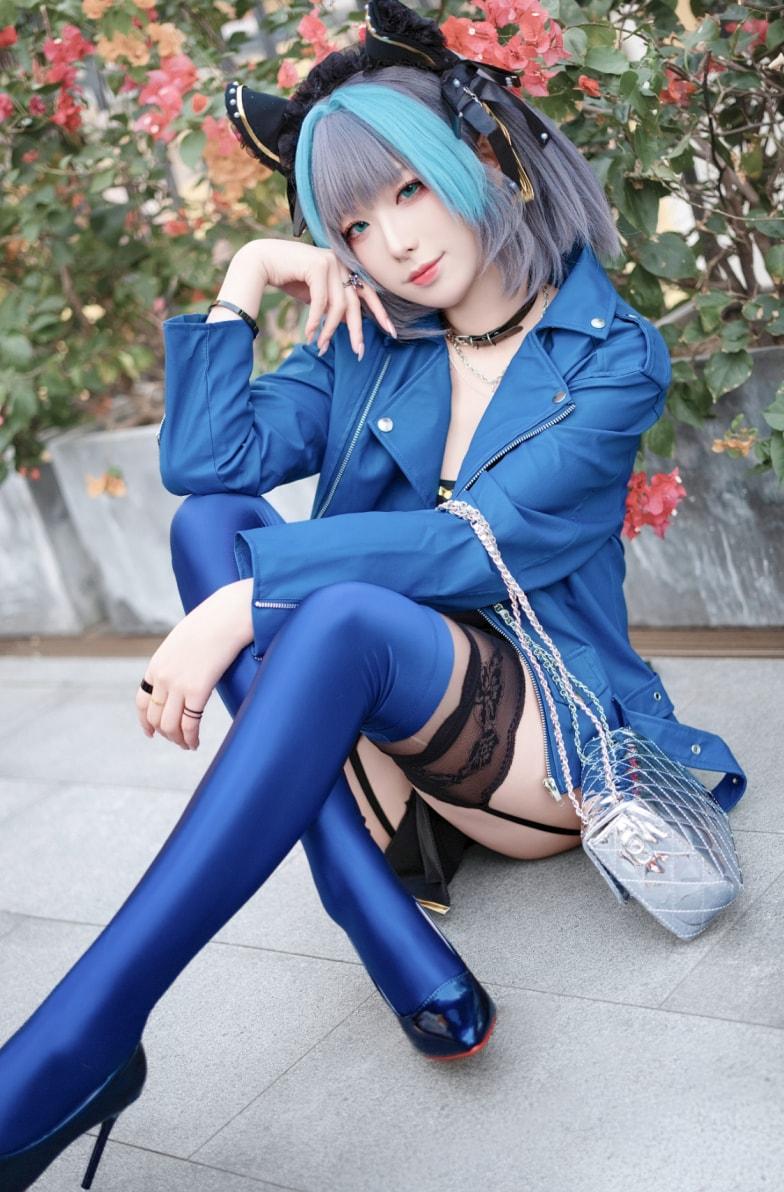 封疆疆v 碧蓝航线-柴郡常服-最佳作品